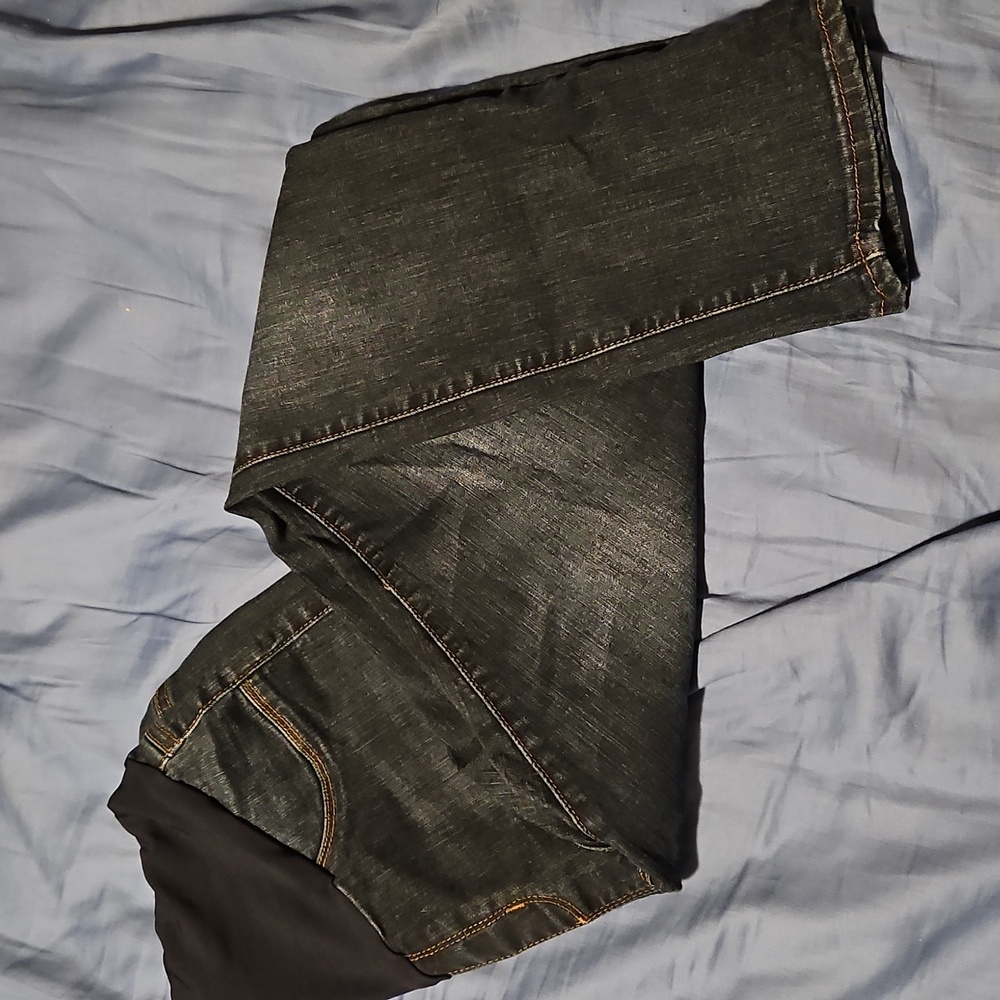 SONG Maternity Full Panel Skinny Jeans Size L
